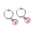 thumbnail image 3 of Mujeres Elegant Faux Pearl Pendientes Joyas Sin SM SunniMix Ear Cuff, 3 of 6