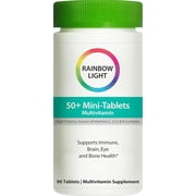 50+ Multivitamin | 90 Mini-Tablets | by Rainbow Light