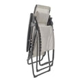 thumbnail image 3 of Lafuma Futura XL Zero Gravity Outdoor Recliner Chairs, Tan (2 Pack), 3 of 3