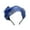 Blue, variant on Xinwanna Women Headband Thin Bowknot Mesh Yarn Decor Lightweight Hairband Bright Colors Wide Hair Hoop Hair Accessories (Blue)