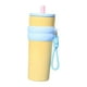 thumbnail image 2 of Botella de agua deportiva con aislamiento, portátil, resistente al desgaste, a prueba de fugas, de acero inoxidable 316, para viajes, coche y oficina. amarillo, 2 of 8