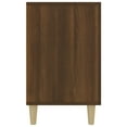 thumbnail image 2 of vidaXL Sideboard Brown Oak 100x36x60 cm Engineered Wood, 2 of 5