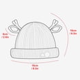 thumbnail image 2 of Gorro De Punto Para Niños, Gorro Con Orejas De Animales De Peluche, Gorro Cálido De Punto De Invierno, Regalos Para Niños Y Niñas Guardurnaity AP008055-01, 2 of 6