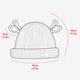 thumbnail image 2 of Gorro De Punto Para Niños, Gorro Con Orejas De Animales De Peluche, Gorro Cálido De Punto De Invierno, Regalos Para Niños Y Niñas Guardurnaity AP008055-02, 2 of 6