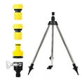 thumbnail image 2 of Teissuly 360 Degree Rotating Tripod Water Sprinkler, Stainless Steel Rotary Irrigation Tripod Telescopic Support Sprinkler, Water Sprinklers for Large Area Yard Lawn Garden Teissuly WER202312130244, 2 of 5