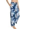 thumbnail image 2 of Xecao Flower Women's Straight Lounge Pajama Pants: The Epitome of Relaxed Sleepwear, 2 of 9