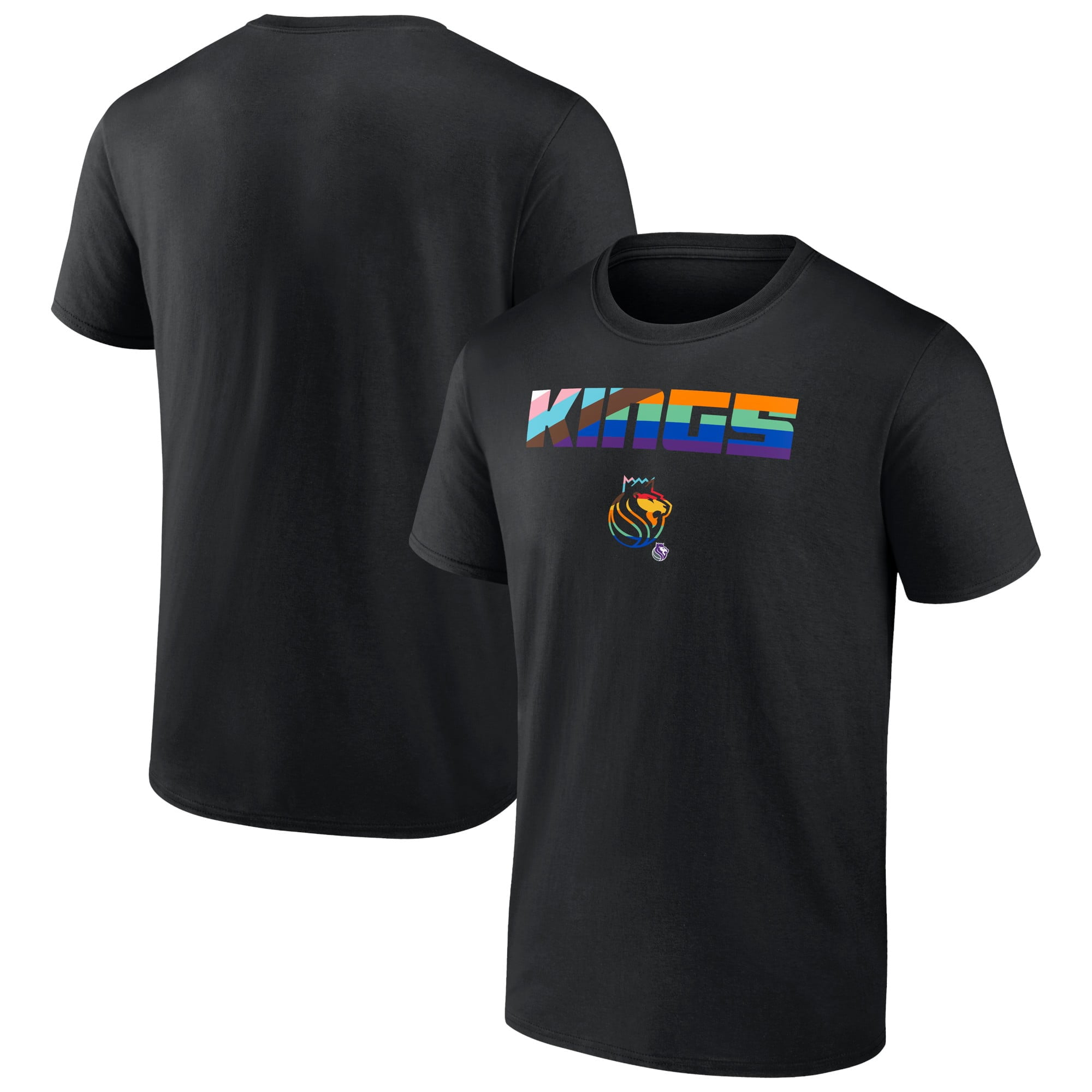 Men's Black Sacramento Kings Pride T-Shirt