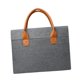 thumbnail image 5 of Maletín para hombre y mujer, práctico bolso para portátil de negocios, para trabajo en la calle y viajes. 34x26x4 cm Gris, 5 of 9