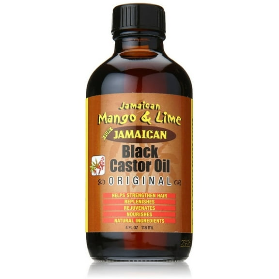 Jamaican Mango & Lime Black Castor Oil, Original 4 oz