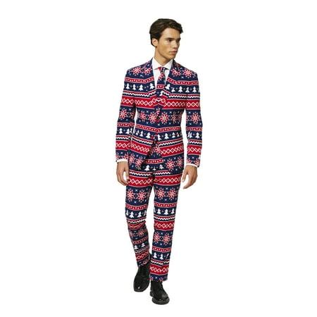 OppoSuits Men's Nordic Noel Christmas Suit