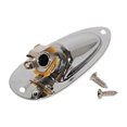 thumbnail image 1 of Electric Guitar Boat Socket Metal Acoustic Musical Instrument Pickup Equipment Accessory Replacement for Strat Stratocaster Silver, 1 of 7