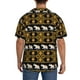thumbnail image 3 of Fotbe traditional Elephant Camisa Estampada de Manga Corta para Hombre, Casual de Verano, Estilo Playero, Sin Arrugas-Medium, 3 of 5
