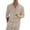 Khaki, variant on JURANMO Men's Corduroy Shirts Long Sleeve Button Down Shirt Jacket Solid Casual Textured Work Tops Outdoor Lightweight Blouses with Pocket Big Sale Days White XXL