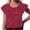 Hot Pink, variant on Womens Tunic Tops Casual Tops for Women Ndbuld Ladies' Casual Floral Print Short Sleeved Round Neck Top/shirt Blouses on Clearance Beige L