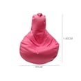 thumbnail image 4 of Sillón Puff Pera Premium Negro LUNICS Puff Pera Gde GR, 4 of 4
