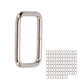 thumbnail image 5 of Hebilla De Cinturón, 100 Piezas De Cierre De Anillo Cuadrado De Cinturón De Metal, Cierre Rectangular Para Correa De Cincha, Hebilla De Gancho Brillante, 5 of 7