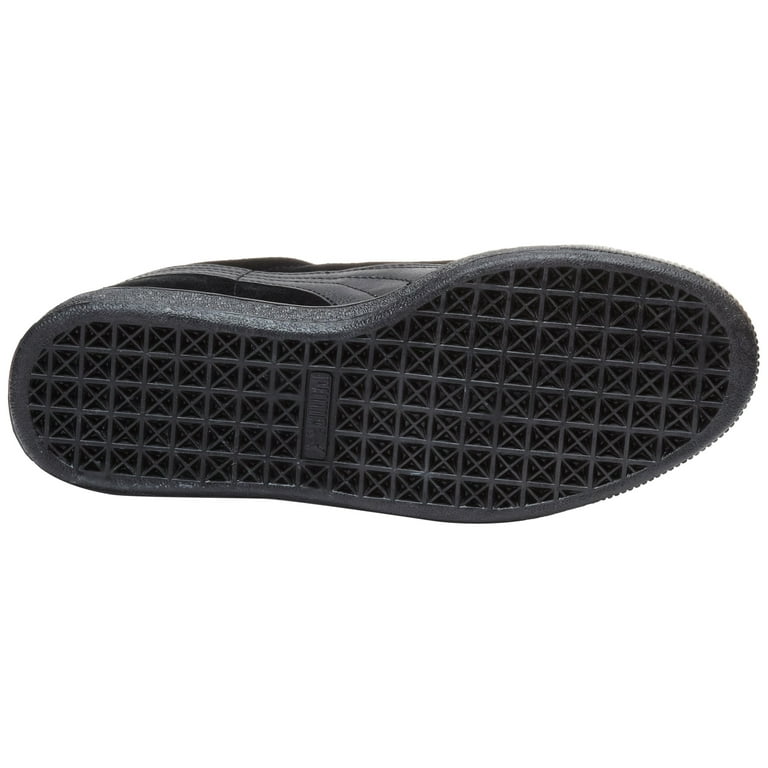PUMA 356328-01: Classic Suede+ Sneaker LFS Black/Black Leather (8.5 Formstrip D(M) US)