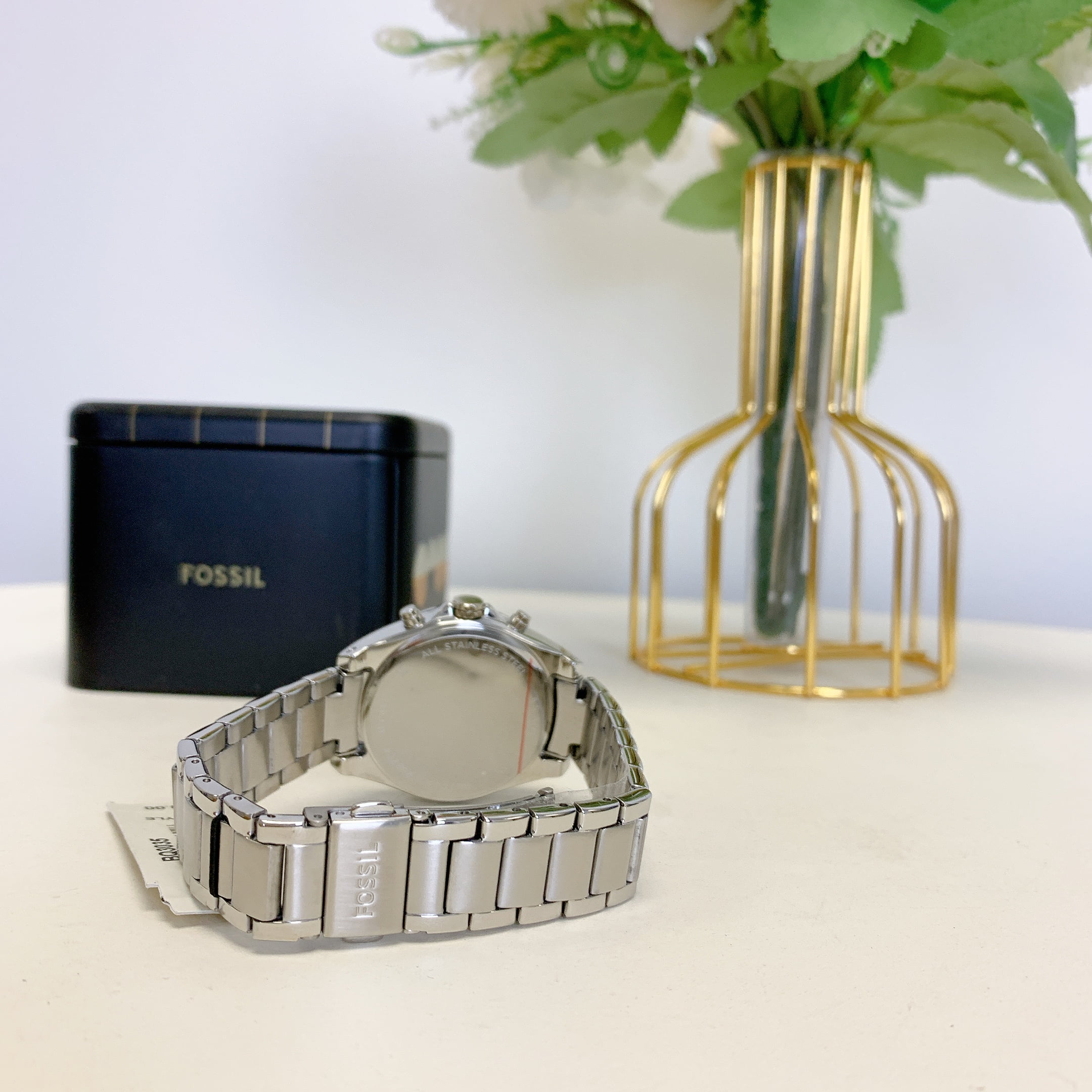 fossil women's modern courier stainless steel chronograph dress quartz watch Amazon.com: Fossil Women's Modern Courier Quartz Stainless Chronograph Watch,  Color: Rose Gold (Model: BQ3377) : Clothing, Shoes & Jewelry
