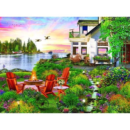 My Happy Place Harbour House 750 Pieces RoseArt Jigsaw Puzzle