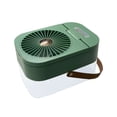 thumbnail image 1 of Humidificador de aire Naiovety ABS con control remoto funcionamiento silencioso 2,5 l ventilador Verde, 1 of 6