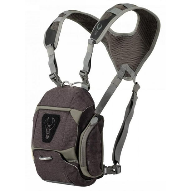 Badlands Optics Bino XR Binocular and Rangefinder Case with Shoulder Harness Gunmetal Gray