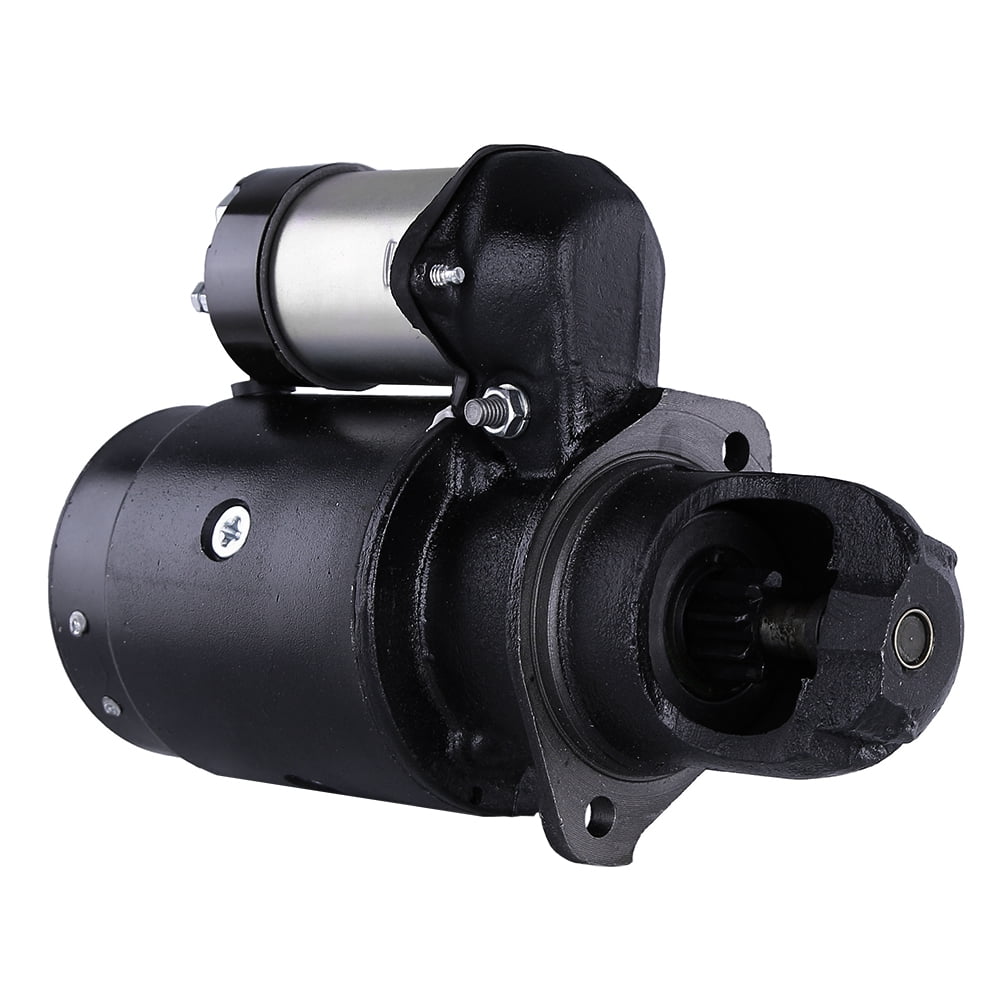 New 12 Volt CW Starter Compatible with 1960-1967 John Deere 215 215A Windrower 145 Gas Direct Drive 9 Tooth 29.4mm Pinion 23.8 LBS TY6704 SE501437 1107280 1107326 1107879 1109581 4-Cyl