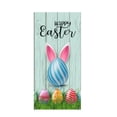 thumbnail image 2 of Decoraciones de Pascua, adornos de Pascua, regalos de Pascua, cortina de puerta de Pascua, lindo conejito, huevos de Pascua, escena festiva, decoración de porche y patio, cubierta de puerta, pancarta, 2 of 6