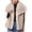 Beige, variant on KICILVS Faux Fur Vest Women Shawl Collar Sleeveless Fuzzy Open Front Coat Warm Winter Outerwear Fashion Clothing