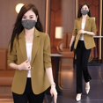 thumbnail image 3 of Early Autumn Professional Commuter Suit Jacket Women‘s 2024 New Style Small Style One Button Suit High-end Top, 3 of 7
