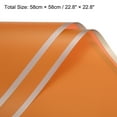 thumbnail image 2 of Gold Edge Flower Wrapping Paper Orange 22.8x22.8 Inch Waterproof Pack of 10, 2 of 6