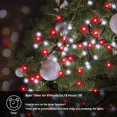 thumbnail image 3 of Luces navideñas DealBeta, paquete de 4, 16.4 pies, 50 LED, rojo y blanco, 3 of 7