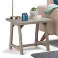 thumbnail image 2 of Atlin Designs Square End Table in Distressed Gray, 2 of 5