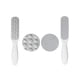 thumbnail image 3 of Matsuzay Lima profesional de doble cara para pies, raspador de talón, rallador de piel muerta dura, herramienta para eliminar callos, Lima de pedicura, Suministros de limpieza para el hogar Matsuzay HA000898-00B, 3 of 6