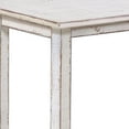 thumbnail image 3 of Rena Bar Height Table, 48 Inch Rectangular White Sand Mahogany Wood, 3 of 5