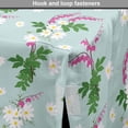 thumbnail image 4 of Spring Dog Crate Cover, Flourishing Daisy and Bellflowers Bouquets Field Summer Wildflowers Motif, Easy to Use Pet Kennel Cover for Dogs, 35" x 23" x 27", Pale Blue Multicolor, by Ambesonne, 4 of 6