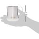 thumbnail image 2 of De'Longhi Jarra espumadora de leche de acero inoxidable, 12 onzas (350 ml), herramienta barista, jarra espumadora para máquina de espresso, café, capuchino, latte art, DLSC0, 12, 2 of 3