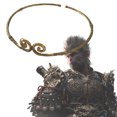 thumbnail image 1 of Gran Sabio Igualando El Cielo Amuleto Abierto Urdimbre Anillo Hecho A Mano Collar Insignia, 1 of 9