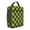 Green and Black, variant on Yellow and Black Checkered Pattern Insulated Lunch Bag for Men Women,Waterproof Lunch Box for Work,Picnic or Travel,Thermal Insulation,10.63x9.06x3.54 Inches