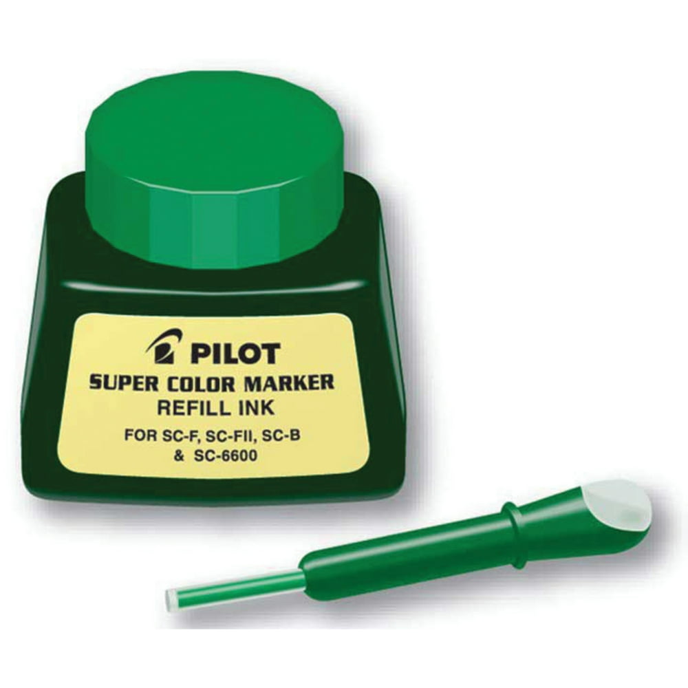 Pilot Super Color Permanent Marker Ink Refill, Green