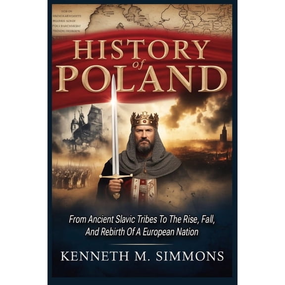 History Of Poland: From Ancient Slavic Tribes To The Rise, Fall, And Rebirth Of A European Nation, (Paperback)