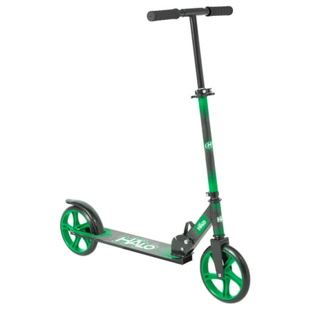Halo Rise Above Supreme Big Wheel Kick Scooter - Green - Designed for Riders up to 220lbs - Unisex