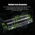 thumbnail image 4 of M.2 NGFF 2242 Solid State Hard Disk Radiator SSD Heatsinks Solid State Disk DIY Memory Cooling Thermal Pad Replacement for PS5 Black 2242, 4 of 6