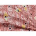 thumbnail image 4 of oneOone Rayon Froly Fabric Triangle & Texture Sewing Craft Projects Fabric Prints By Yard 56 Inch Wide, 4 of 5