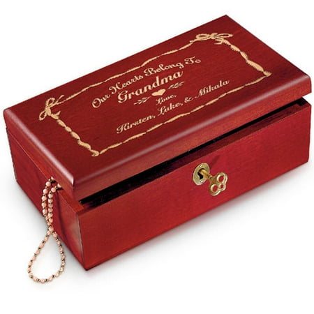 Personalized ''My Heart Belong To'' Keepsake Box
