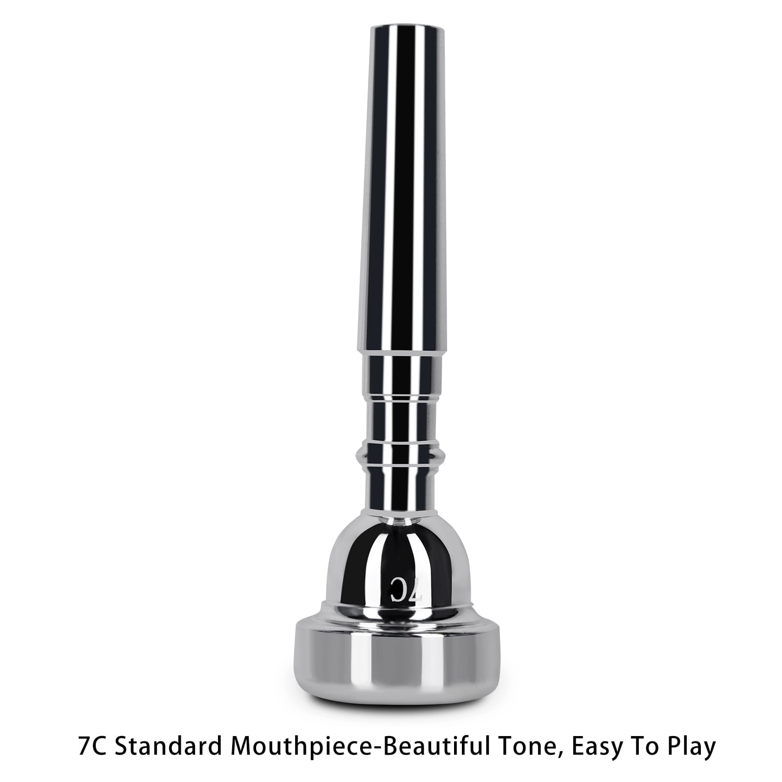 EASTROCK Bb Trumpet Precision Valves with Double Drain & Sweat-Proof Grips Pro Care Kit Included for Novice User Black