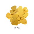 thumbnail image 3 of Heart Stamping Blank Tags, Aluminum Blank Dog ID Tag Yellow Engraving Tag for Necklace Bracelet Making,30pcs, 3 of 6
