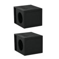 thumbnail image 1 of Q Power QBomb Single 12" Vented Port Subwoofer Box w/ Bedliner Spray (2 Pack), 1 of 6