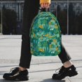 thumbnail image 2 of Easygdp Jungle Leopard Mochila Ligera de 15 Pulgadas para Estudiantes, Mochila Cómoda para la Escuela y Viajes, Correas Ajustables, 2 of 6