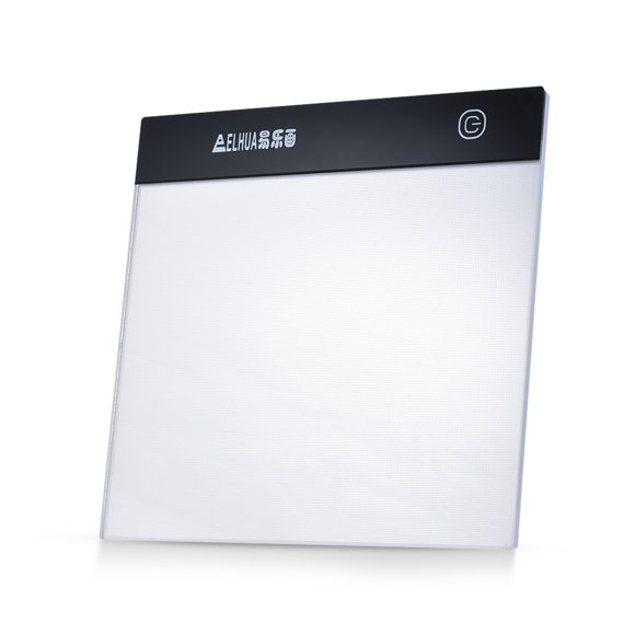 Portable A5 LED Light Box Drawing Tracing Tracer Copy Board Table Pad Panel Copyboard Diamond Painting Tool with Stepless Brightness Control USB Cable for Artist Animation Sketching Architecture Calli