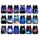thumbnail image 2 of Mochila de viaje para estudiantes universitarios, de nailon impermeable, capacidad de 20 l, correas ajustables, para uso diario, ligera y portátil, ideal para estudiantes de primaria y, 2 of 9